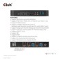 Club 3D CSV-1382 KVM / audio-switch Desktop